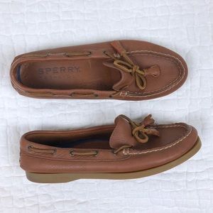 Sperry Topsider Leather Shoes Brown